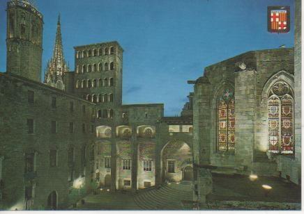 Postal E05127: Bario Gótico. Plaza del Rey, Barcelona