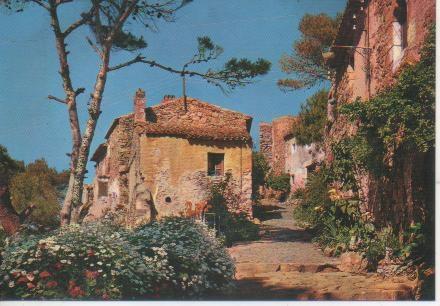 Postal E05121: Calle <mayor (Vila-Vella) Tossa, Costa Brava