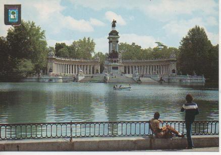 Postal E05189: Parque del Retiro. Estanque, Madrid 