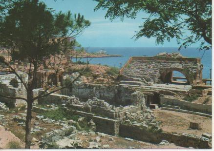 Postal E05195: Anfiteatro Romano-Ruinas, Tarragona