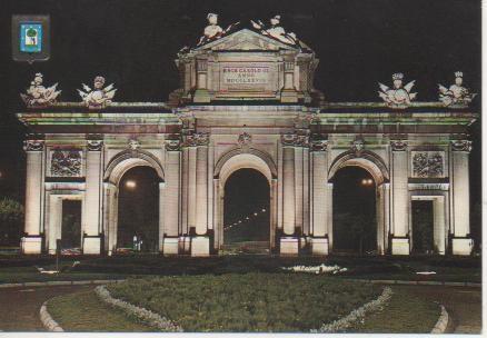 Postal E05193: Puerta de Alcalá, Madrid