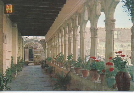 Postal E05156: Claustro Convento de San Francisco. Morella, Castellón