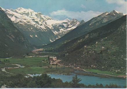 Postal E05177: Valle de Pineta y Macizo del Monte Perdido. Bielsa