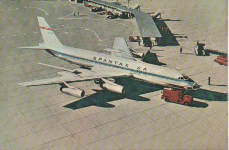 Postal E05040: Convair CV 990 a "Coronado"