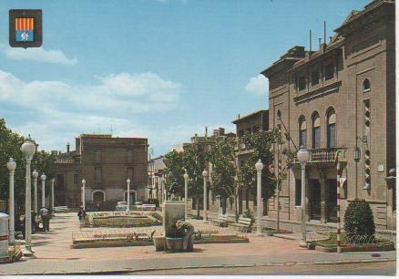 Postal E05045: Plaza Primo de Rivera. Rubi, Barcelona