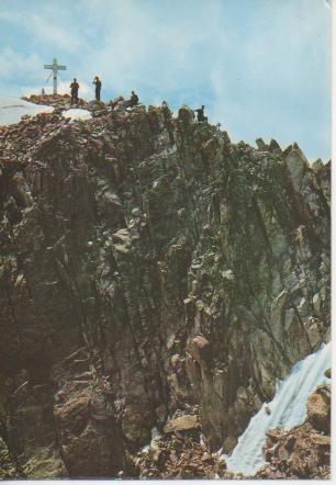 Postal E05013: Paso de Mahoma y Cima del Aneto.Benasque, Pirineo Aragones