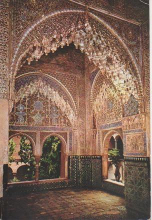 Postal E05014: Mirador de Daraxa Alhambra de Granada