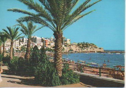 Postal E05084: Playa de Poniente, Benidorm