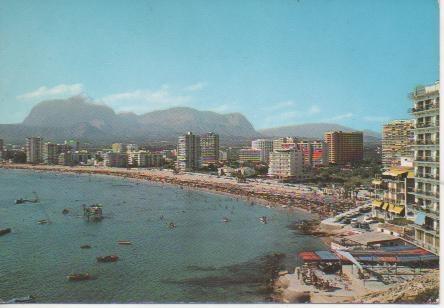 Postal E05088: Playa Poniente, Benidorm
