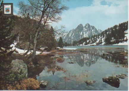 Postal E05095: Els Encants. Estany de Sant Maurici, Pirineu Català-Lleida
