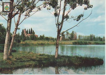 Postal E05053: Vista parcial del Lago, Bañolas