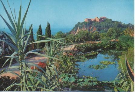 Postal E05055: Fundación Carlos Faust Jardín Botanico "Marimutra". Blanes,Costa Brava