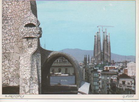 Postal E05062: Casa Milà, Barcelona