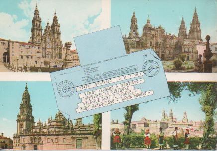 Postal E05070: Santiago de Compostela