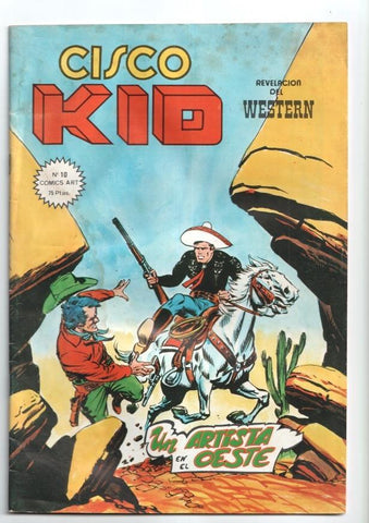 Vertice: Cisco Kid numero 10: Un artista en el oeste