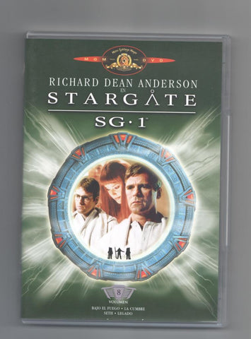 DVD serie: Stargate SG-1, Volumen 8. Temporada 3 episodios 1 al 4