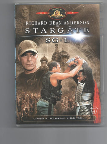 DVD serie: Stargate SG-1, Temporada 8 Disco 4. Episodios 12-14