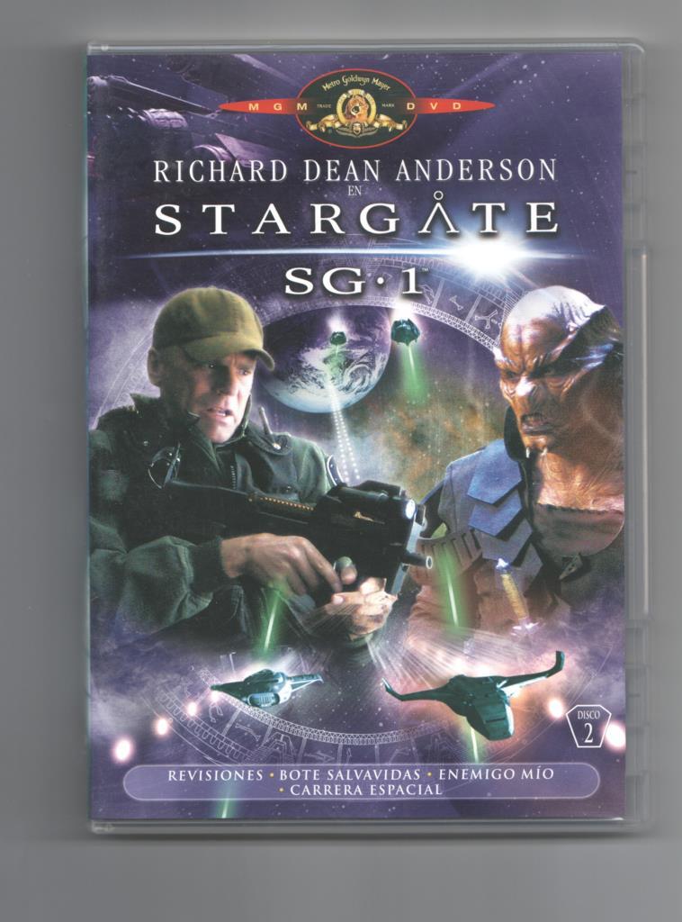 DVD serie: Stargate SG-1, Temporada 7 Disco 2. Episodios 5-8