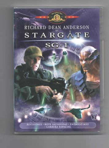 DVD serie: Stargate SG-1, Temporada 7 Disco 2. Episodios 5-8