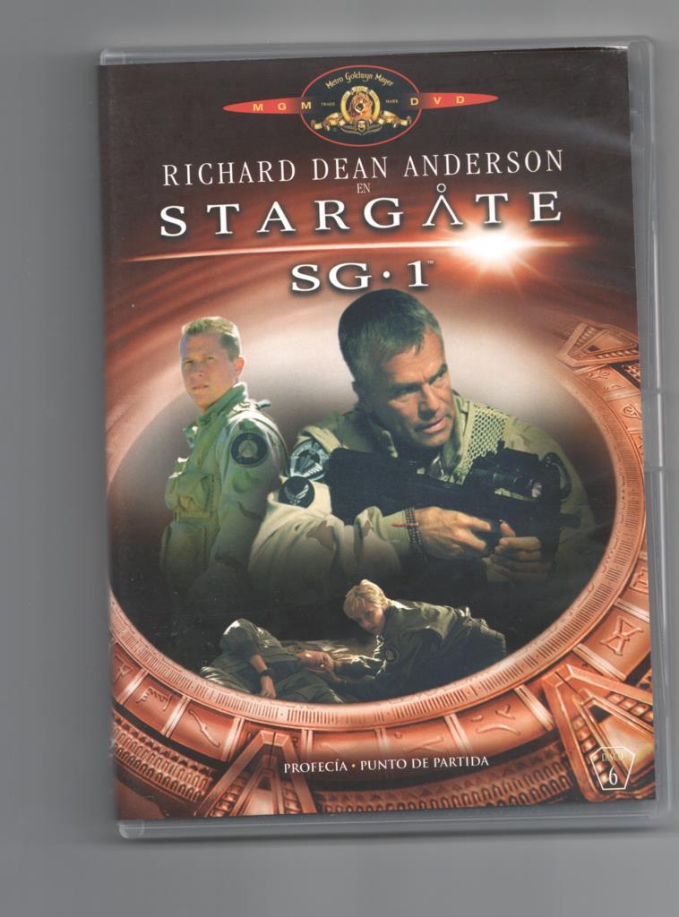 DVD serie: Stargate SG-1, Temporada 6 Disco 6. Episodios 21-22