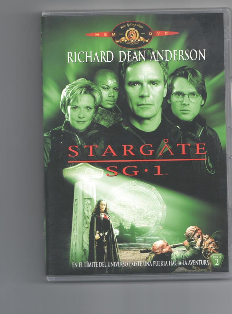 DVD serie: Stargate SG-1, Temporada 1 Disco 2. Episodios: La vertiente Broca, El primer mandamiento, Espejismo, Los Nox, Los elegidos