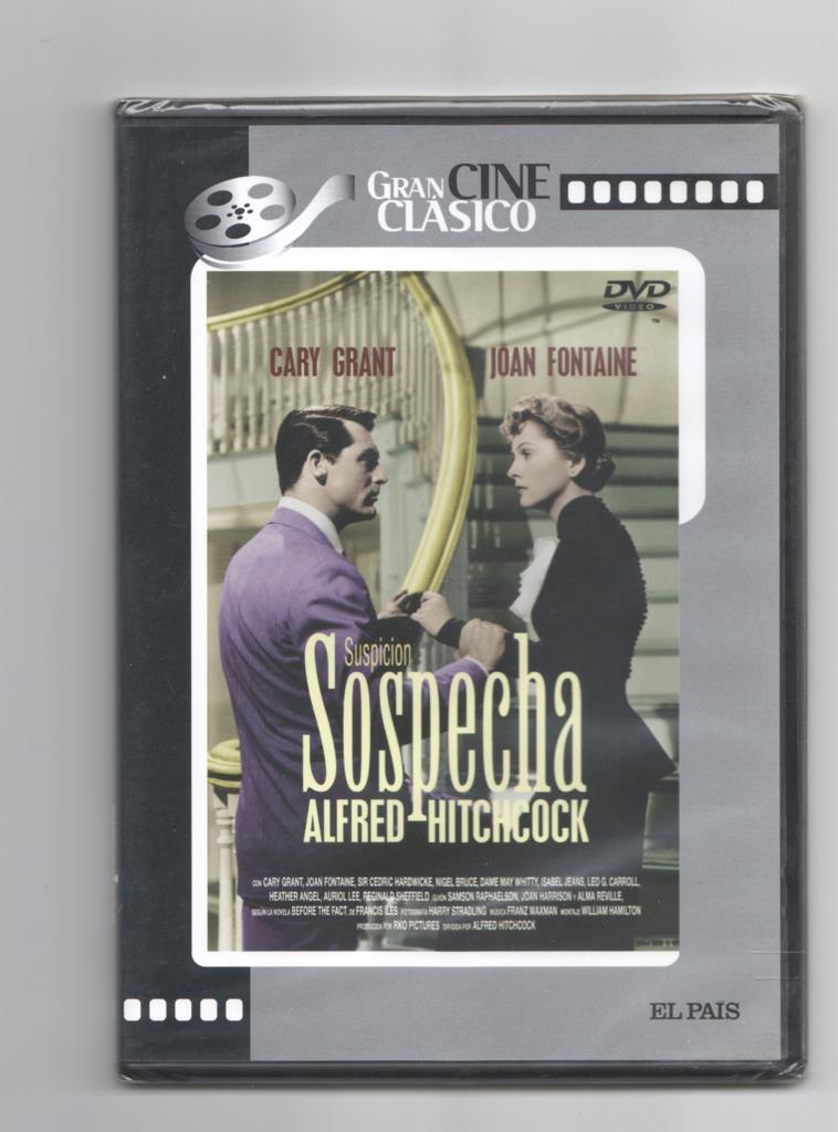 DVD pelicula: Sospecha, un film de Alfred Hitchcock (1941). Coleccion Gran Cine Clasico