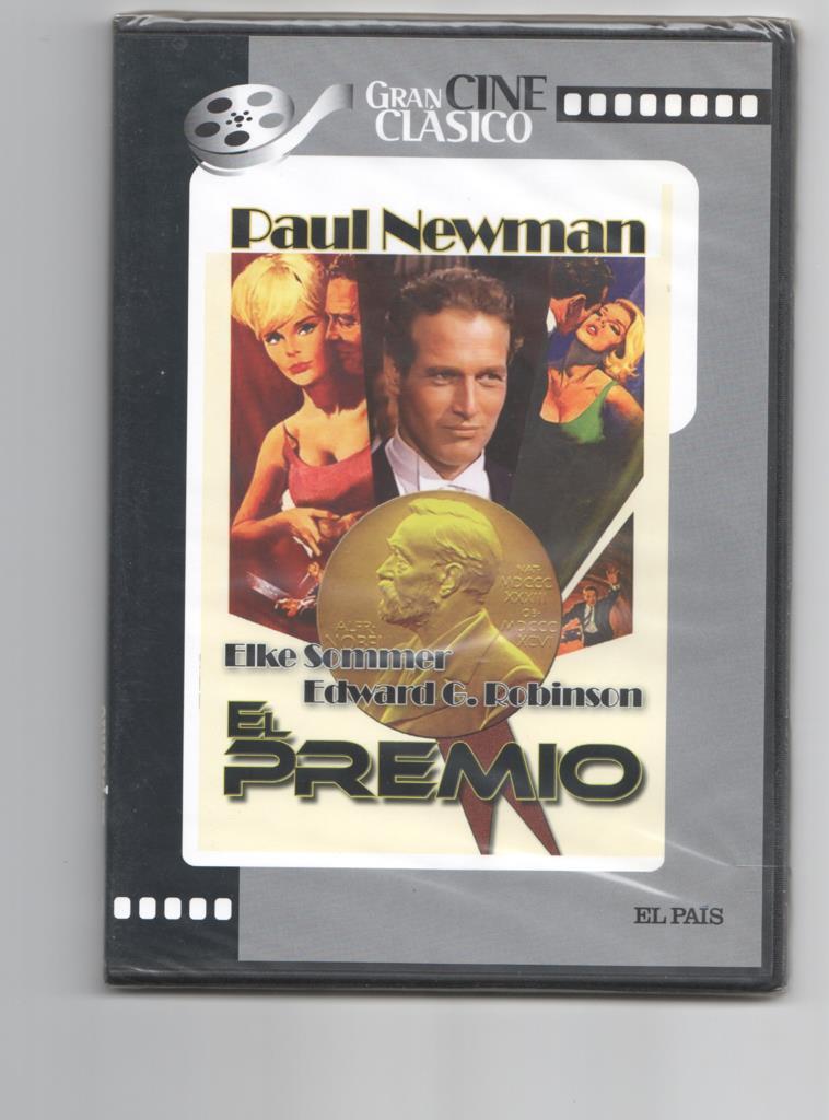 DVD pelicula: El Premio con Paul Newman (1963). Coleccion Gran Cine Clasico