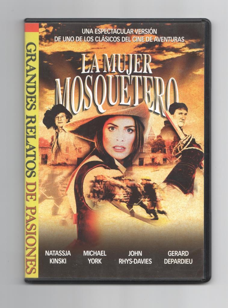 DVD pelicula: La Mujer Mosquetero (2004). Grandes Relatos de Pasiones