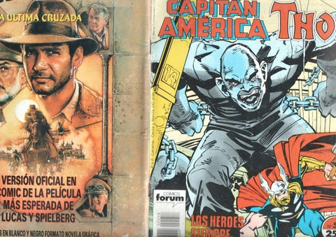 Planeta: Capitan America-Thor numero 58: falta pliego central