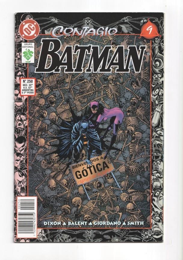 Grupo editorial VID: Batman numero 250: Contagio numero 9
