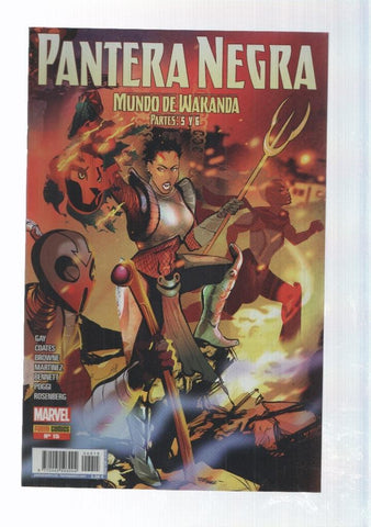 Pantera Negra num 15 año II, sep 2017 - Mundo de Wakanda partes 5 y 6
