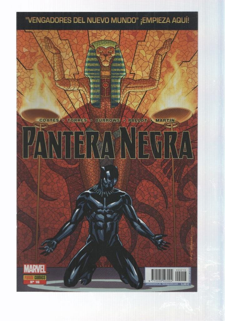 Pantera Negra num 16 año II, oct 2017 - Vengadores del Nuevo Mundo parte 1