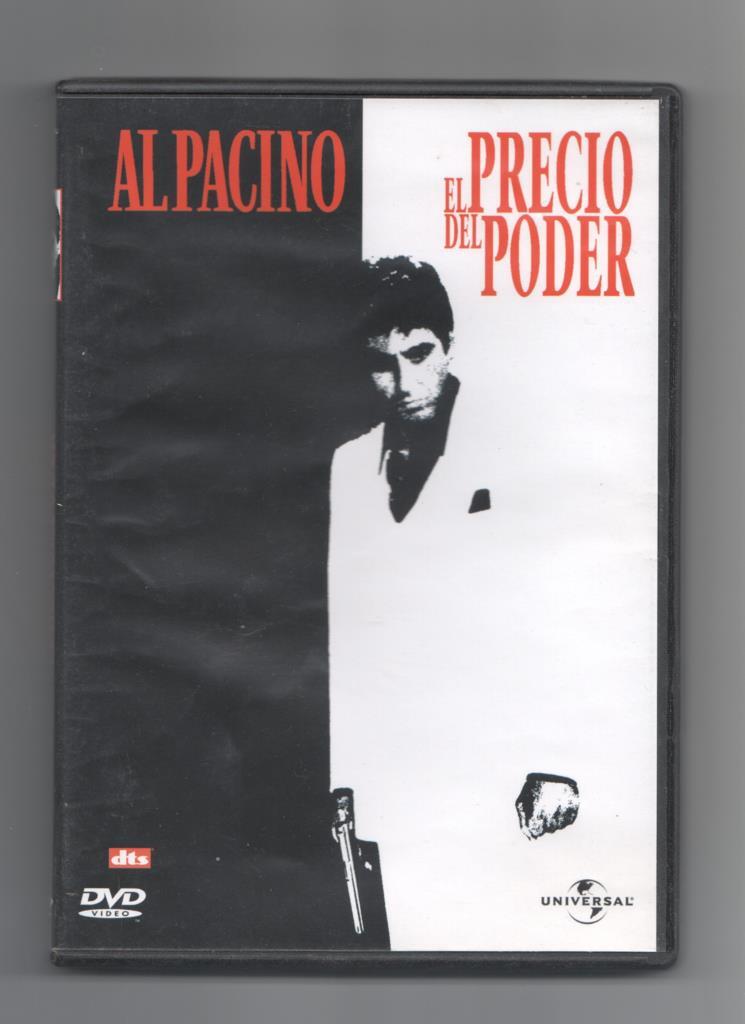 DVD pelicula: El Precio del Poder (1983), interpretado por Al Pacino