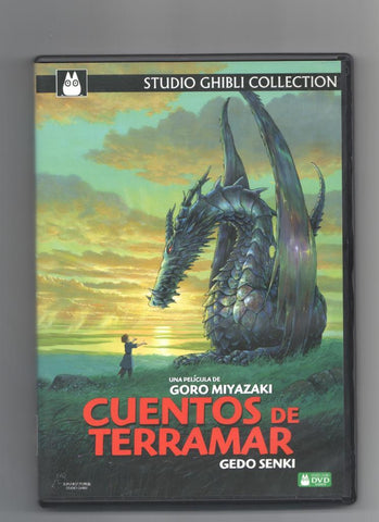 DVD pelicula: Cuentos de Terramar, una pelicula de Goro Miyazaki. Studio Ghibli Collection