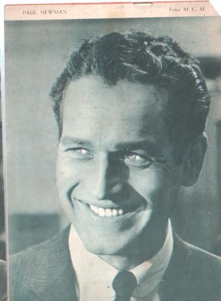 Mary Noticias numero 119: trasera foto de Paul Newman