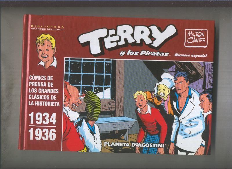Edit Planeta: Terry y los piratas numero especial con las tiras dominicales 1934/1936