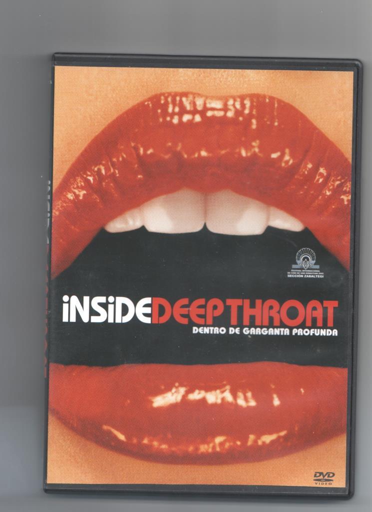 DVD pelicula: Inside Deep Throat, Dentro de Garganta Profunda