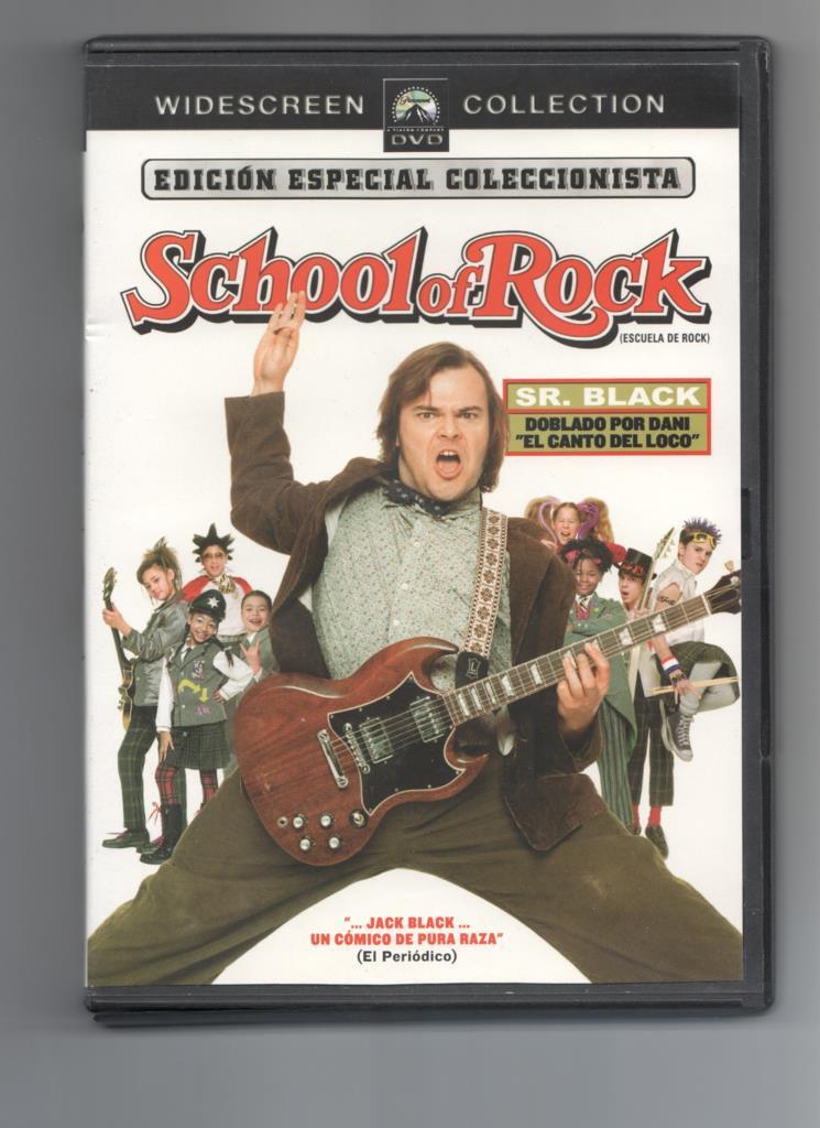 DVD pelicula: School of Rock (Escuela de rock). Edicion especial coleccionista