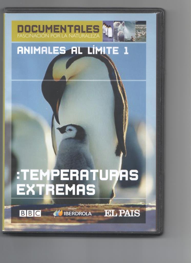 DVD documental: Animales al limite 1 - Temperaturas extremas. Documentales fascinacion por la naturaleza