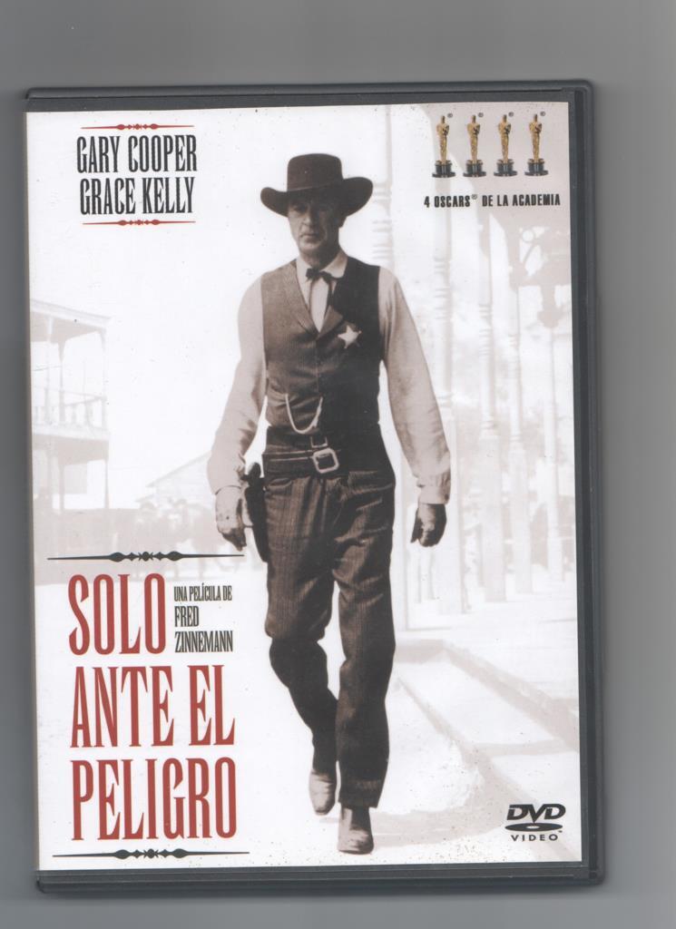DVD pelicula: Solo ante el peligro, una pelicula de Fred Zinnemann con Gary Cooper y Grace Kelly