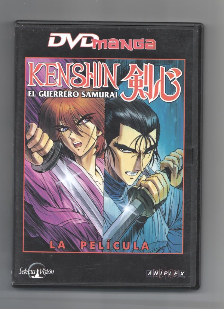 DVD manga: Kenshin el guerrero samurai. La Pelicula