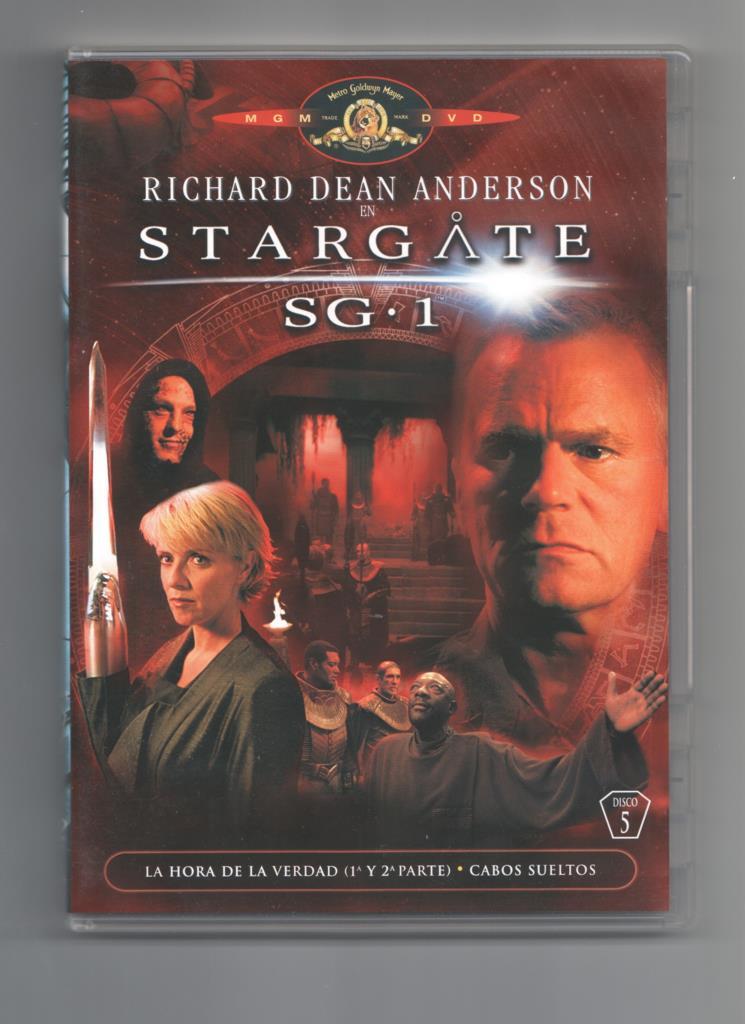 DVD serie: Stargate SG-1 temporada 8 disco 5, episodios 15-17
