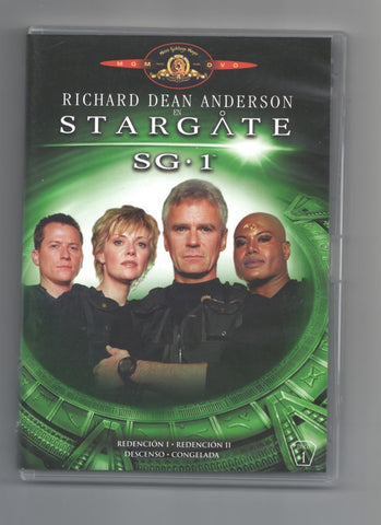DVD serie: Stargate SG-1 temporada 6 disco 1, episodios 1-4