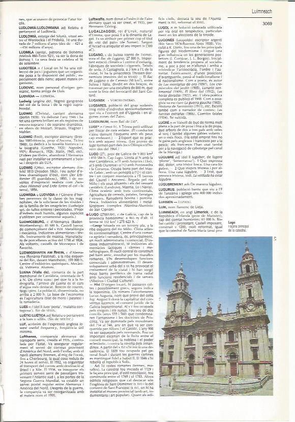 LAMINA LAROUSSE 70356: Catedral de Lugo