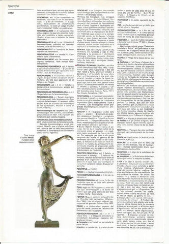 LAMINA LAROUSSE 70513: Dona, escultura de Apeles Fenosa