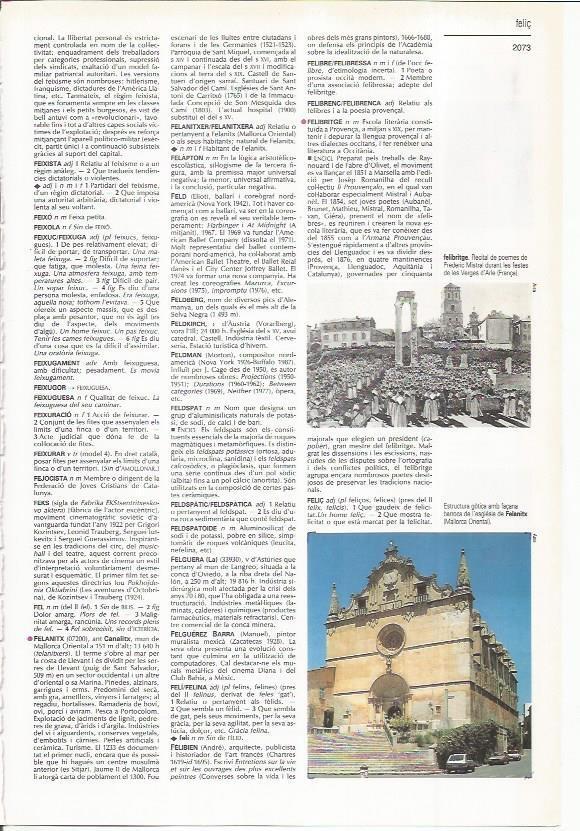 LAMINA LAROUSSE 70514: Iglesia de Felanitx, Mallorca