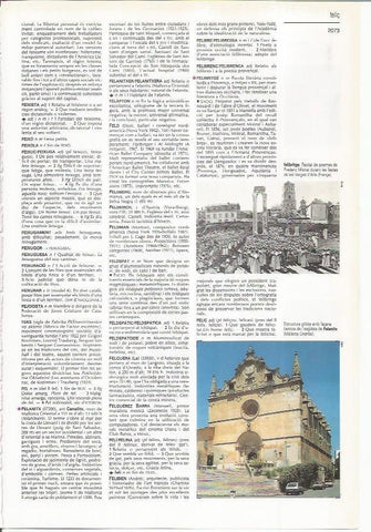 LAMINA LAROUSSE 70514: Iglesia de Felanitx, Mallorca