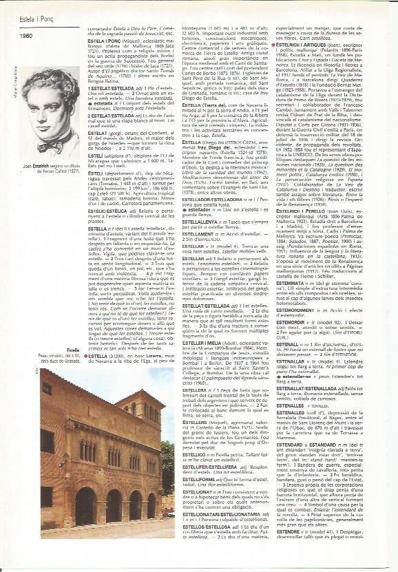 LAMINA LAROUSSE 70531: Palacio romanico de Estella, Navarra y Joan Estelrich