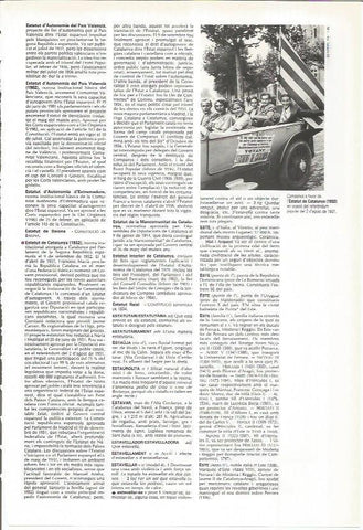 LAMINA LAROUSSE 70532: Campaña a favor del Estatut de Catalunya en 1932