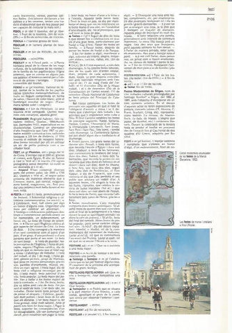 LAMINA LAROUSSE 70506: Fiestas de Moros y Cristianos en Alcoy, Alicante